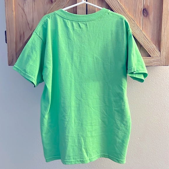 ⭐️3/15 Neon 80s Green Tee perfect for Crafty Costume Halloween 1980s Lime Green - Picture 5 of 7